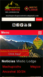 Mobile Screenshot of machupicchuperumistico.com